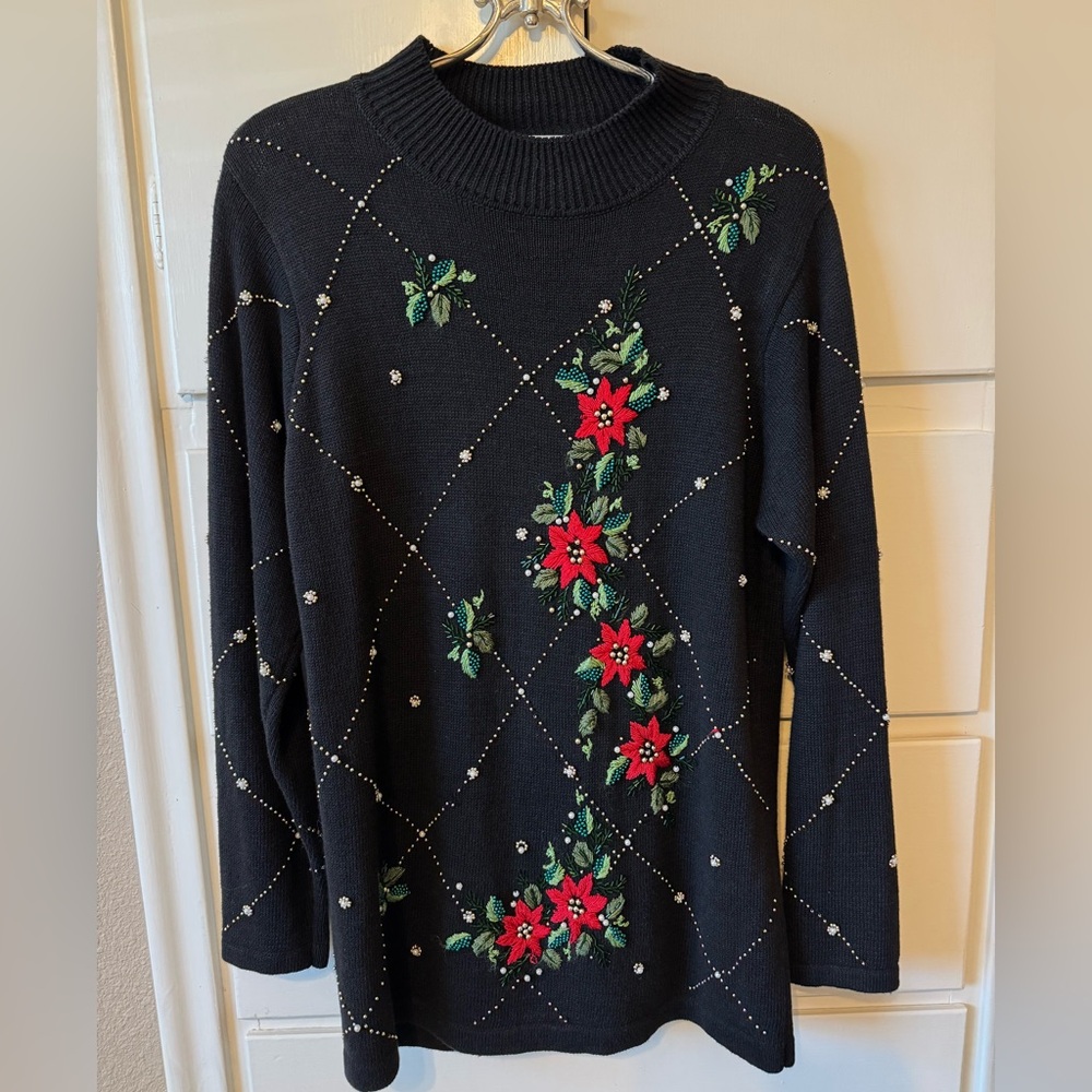***STUNNING B.P. Designs Christmas Sweater***